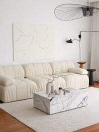 Atelier Del Sofa Soli 3 Seater - Blanco